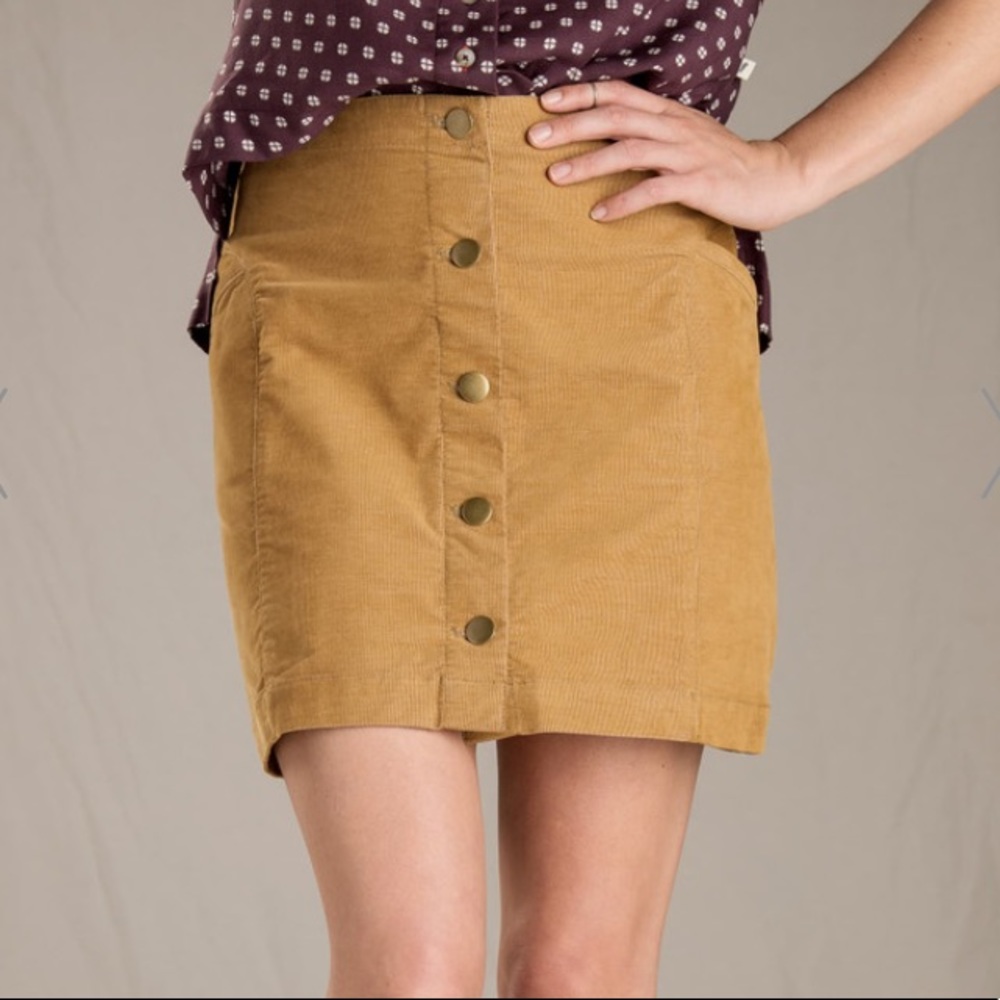 Toad&Co Corduroy Skirt